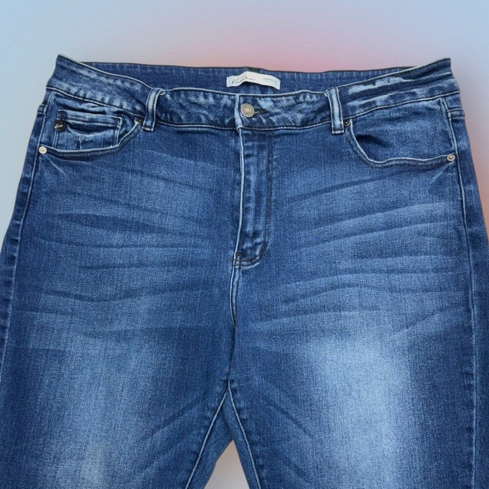 KANCAN Women’s 20 SKINNY CROP ANKLE Blue Jeans